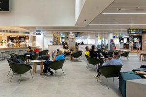 Internal view of the new Cairns Airport domestic terminal